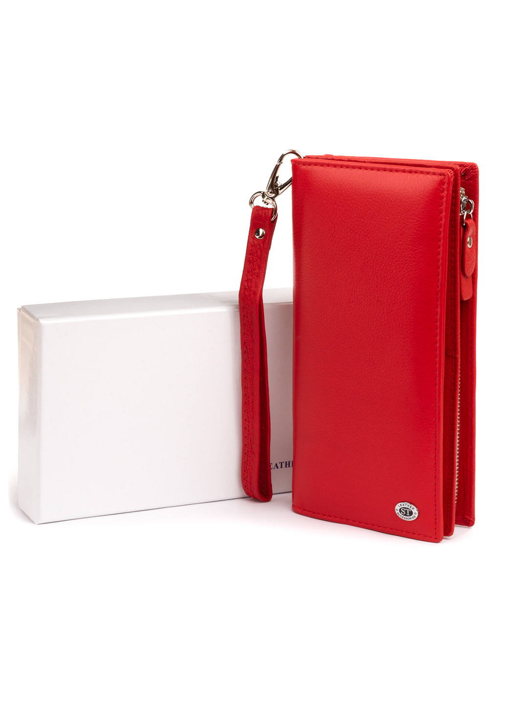 Жіночий шкіряний гаманець 19х9,5х2,5 см st leather (252129345)