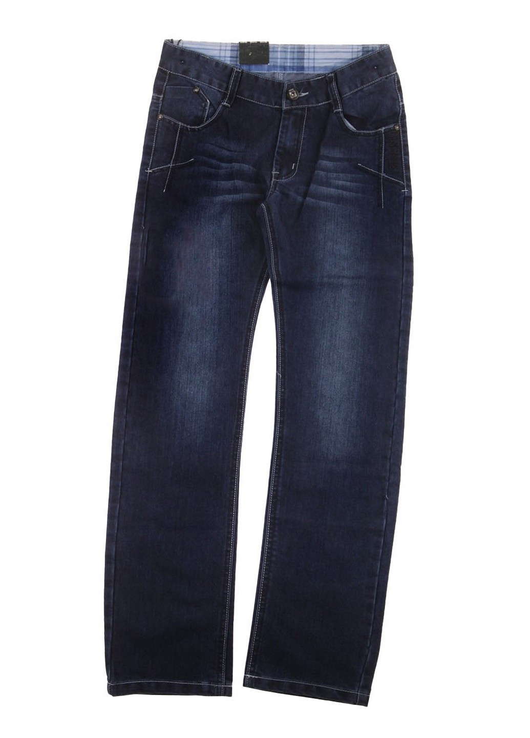 Синие демисезонные джинсы Yes