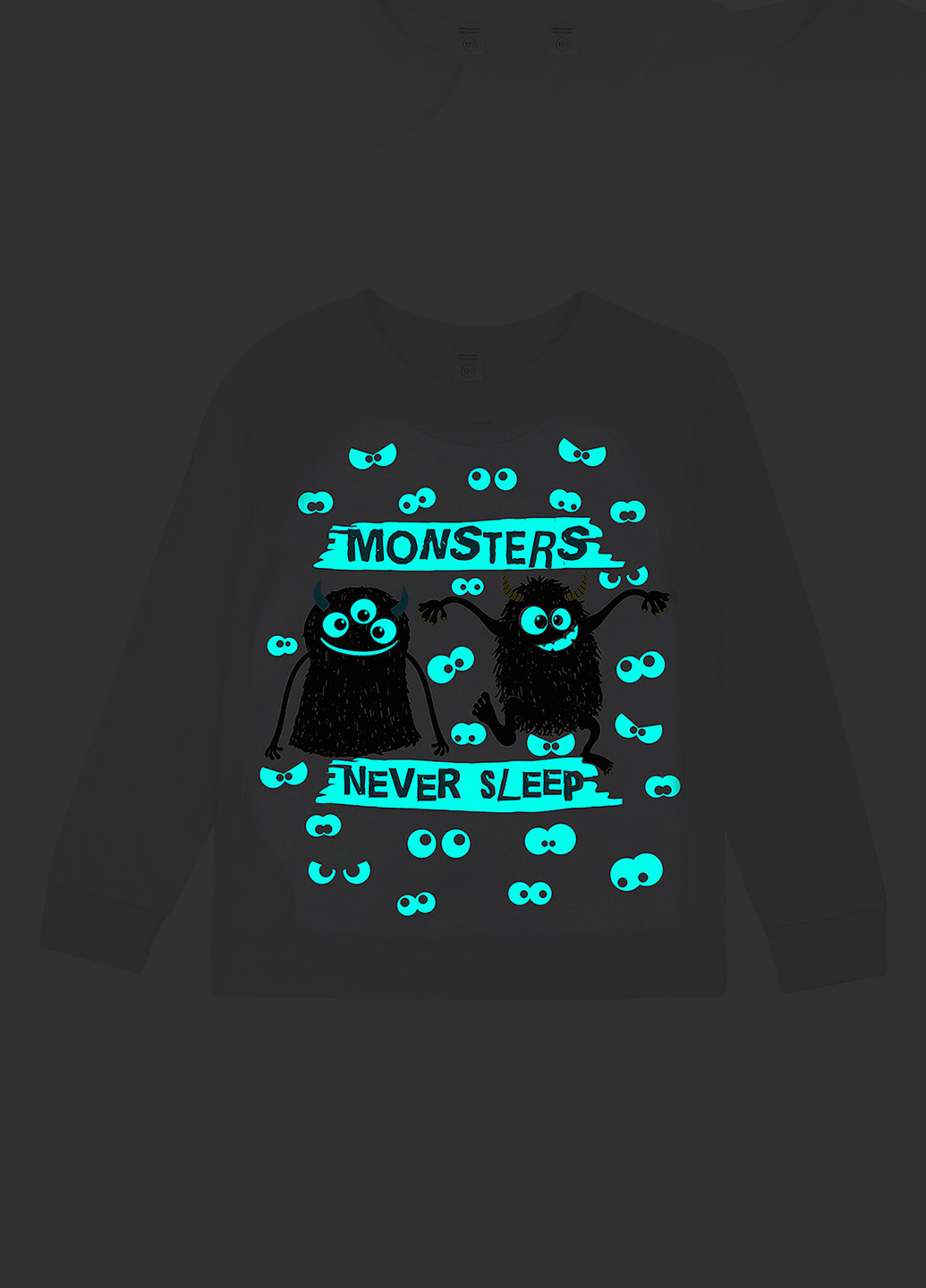 Комбінована всесезон піжама (лонгслів, штани) лонгслів + брюки Garnamama