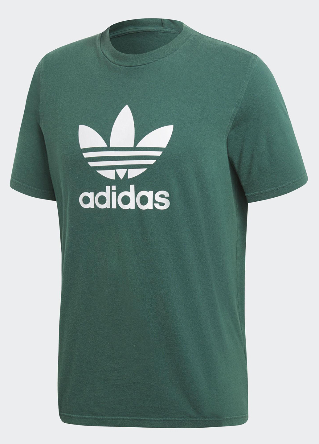 Зелена літня футболка adidas