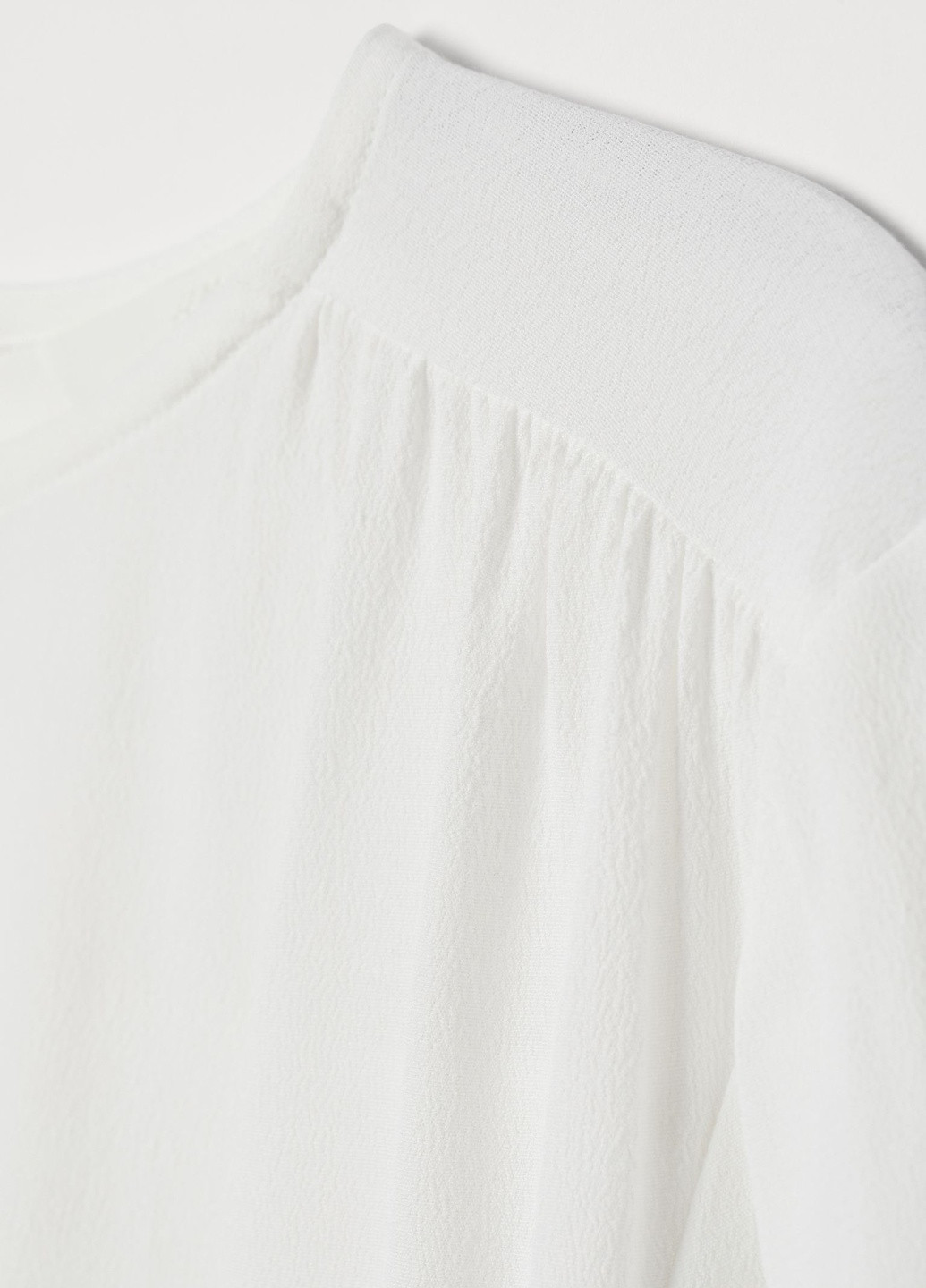 Белая блуза с к/р H&M