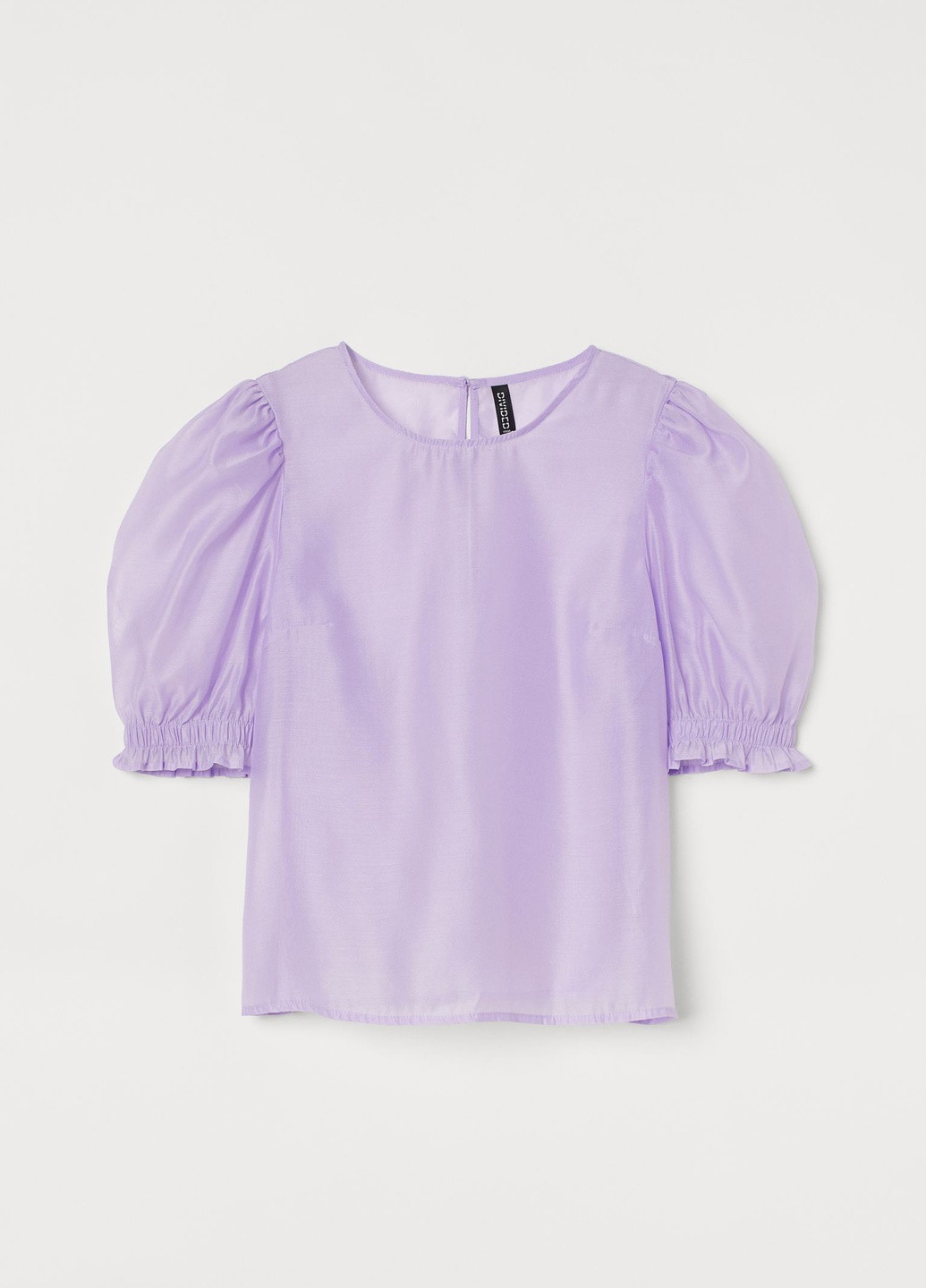 Лавандова літня блуза з к/р H&M