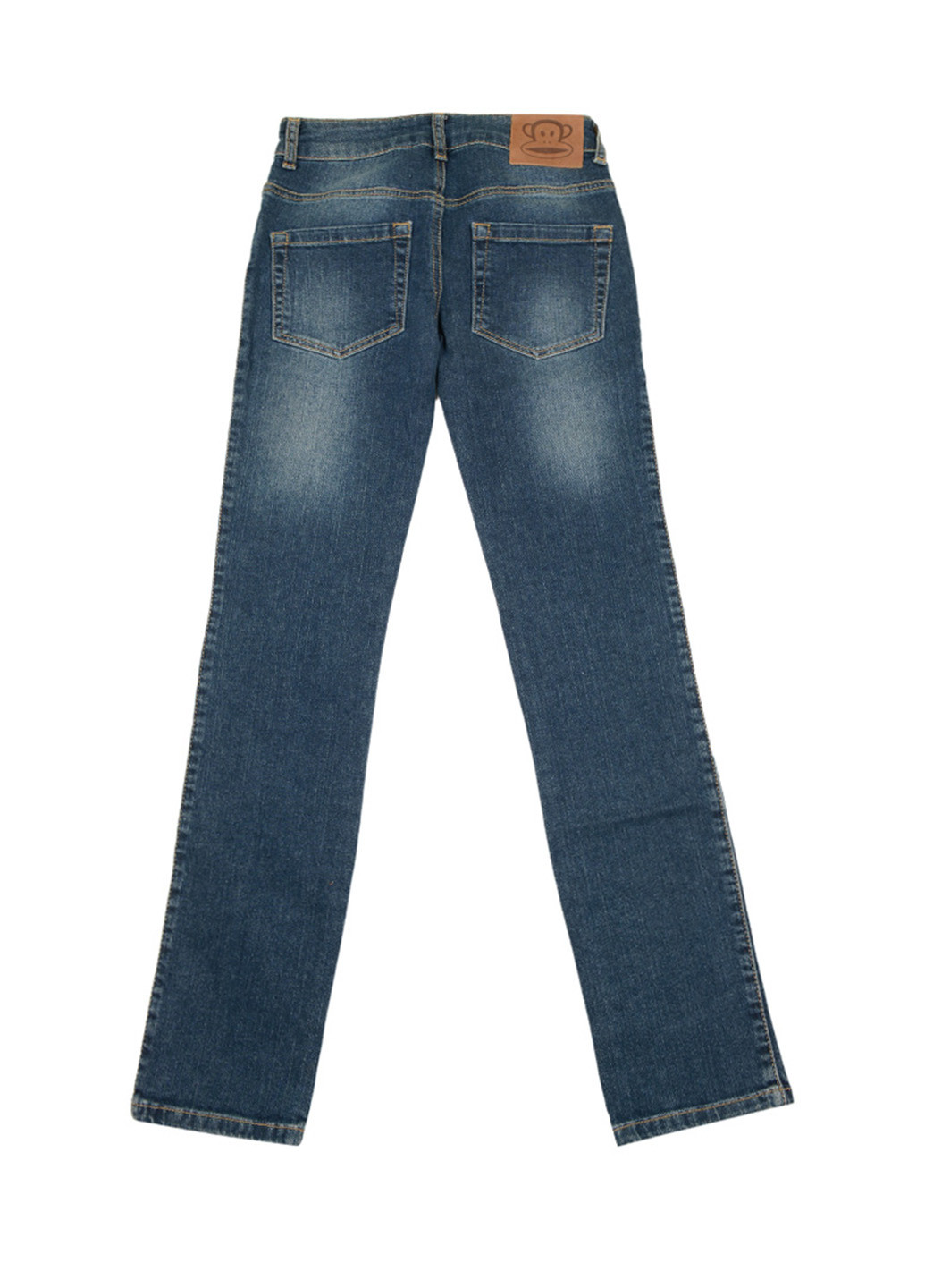 Синие демисезонные со средней талией джинсы Paul Frank