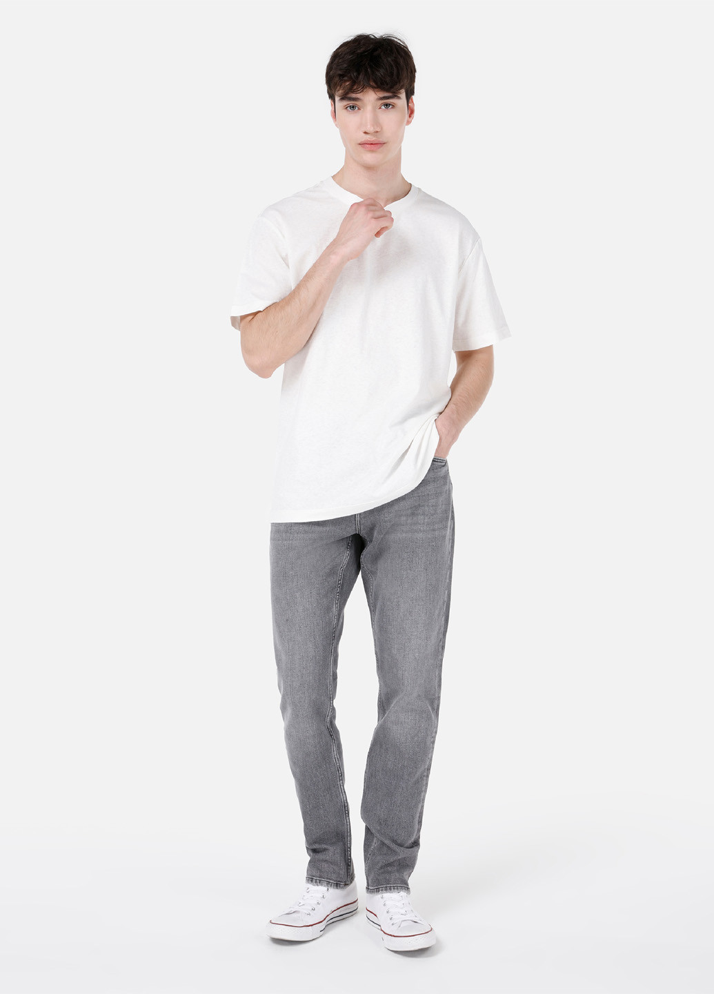 Молочная футболка Colin's