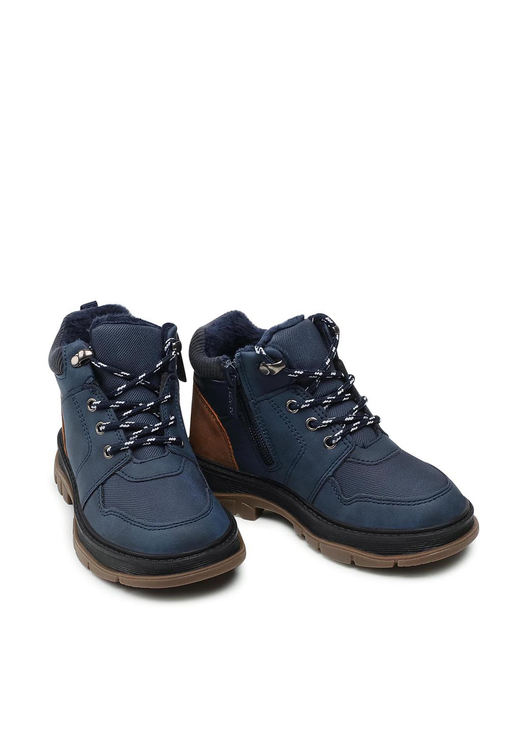 Темно-синие кэжуал зимние черевики action boy cmcf50051-4 Action Boy