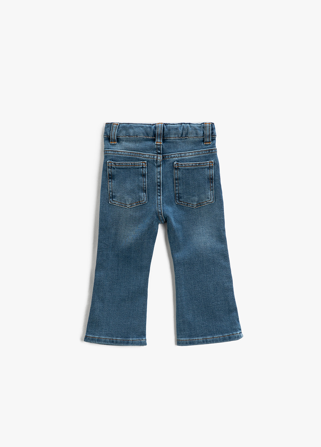 Синие демисезонные клеш джинсы KOTON