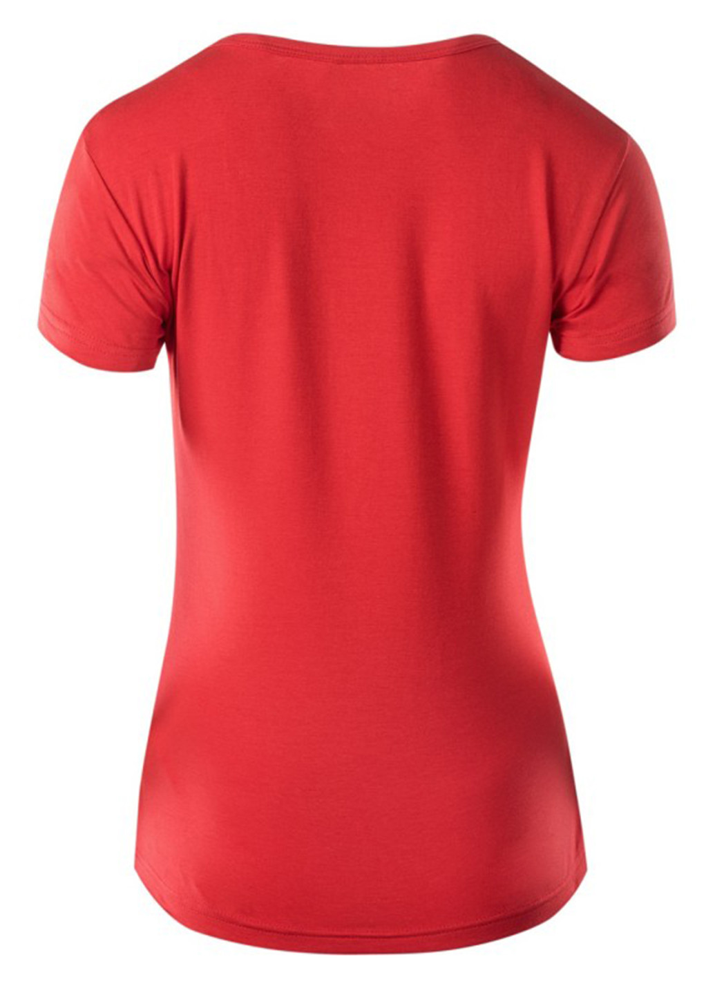 Красная летняя футболка Hi-Tec