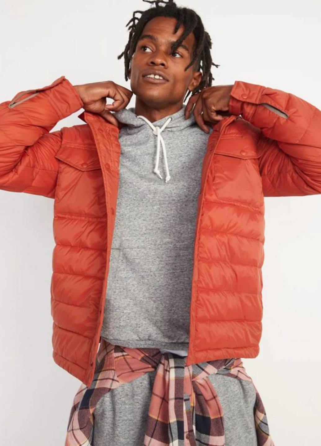 Помаранчева демісезонна куртка Old Navy