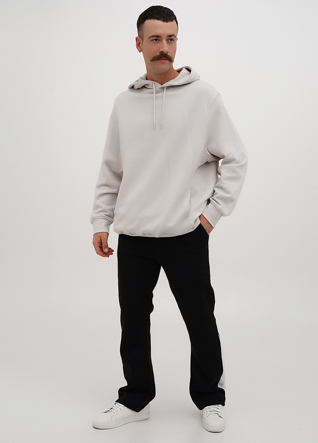 Черные спортивные, кэжуал демисезонные прямые брюки Boohoo