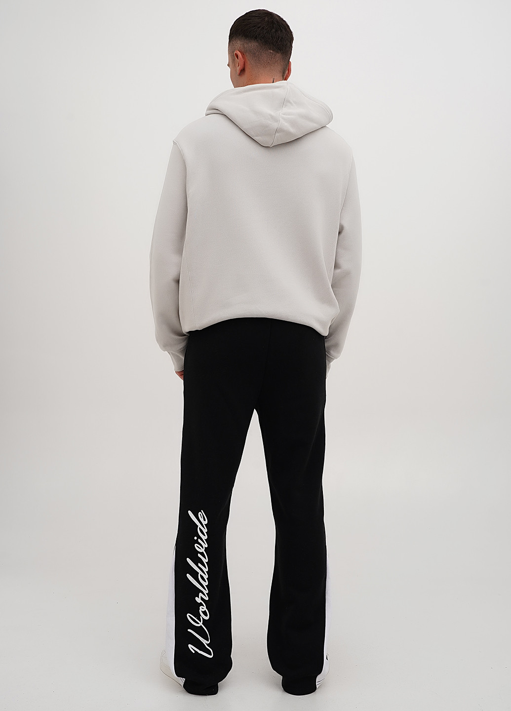 Черные спортивные, кэжуал демисезонные прямые брюки Boohoo