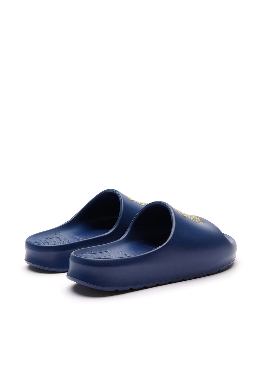 Темно-синие повседневные шлепанцы Lacoste