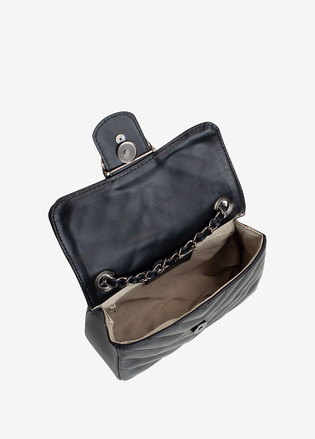 Сумка женская кожаная на цепочке кросс-боди маленькая Сrossbody Regina Notte (249624385)