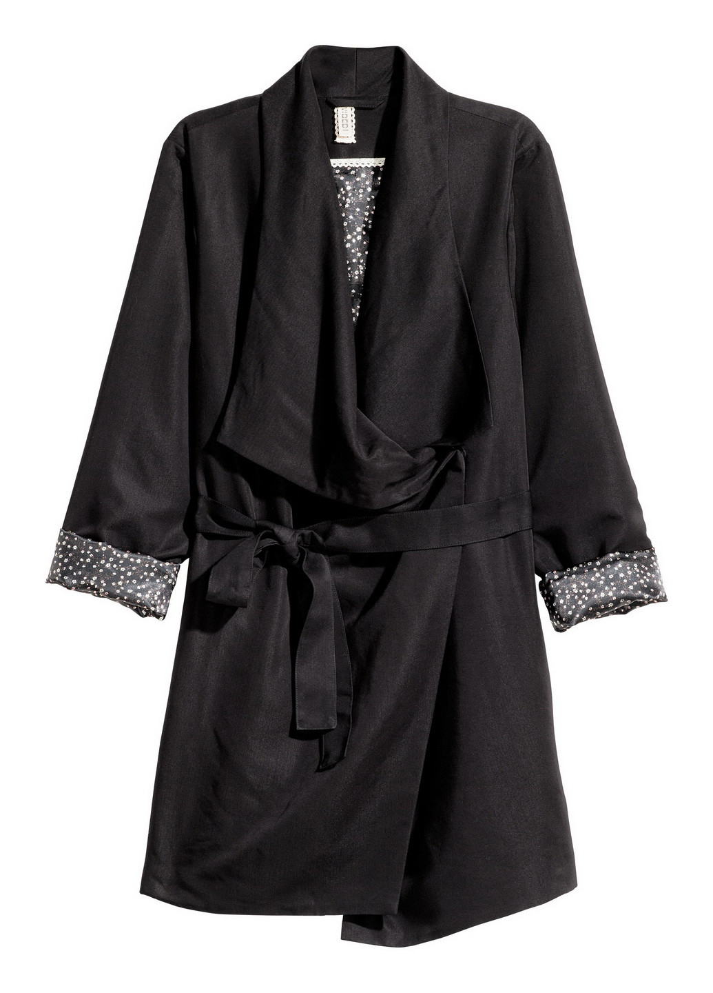 Чорне демісезонне Пальто H&M