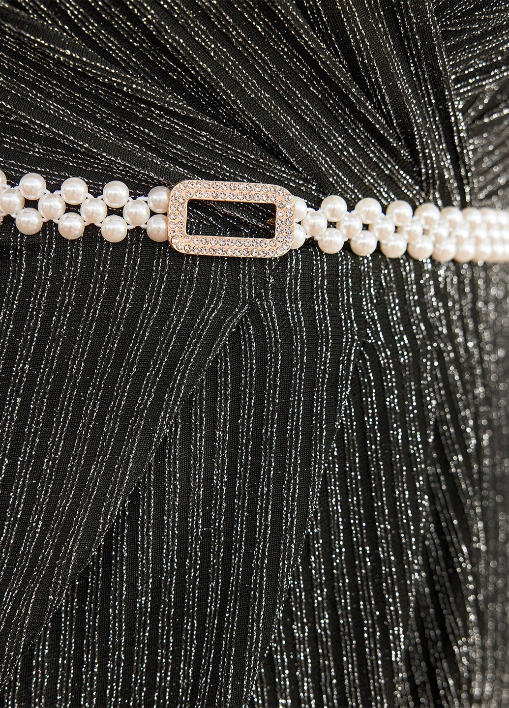 Чорна святковий, вечірня сукня футляр SHEIN в смужку