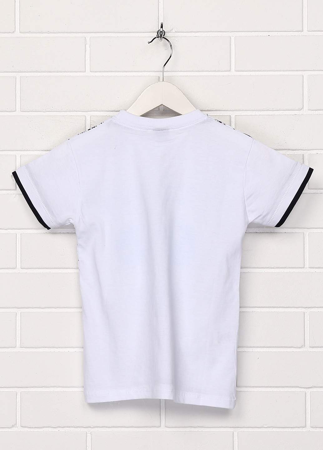 Белая летняя футболка с коротким рукавом Twix