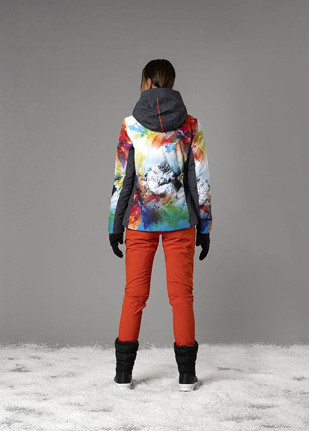 Лыжная куртка CMP woman jacket fix hood (263512515)