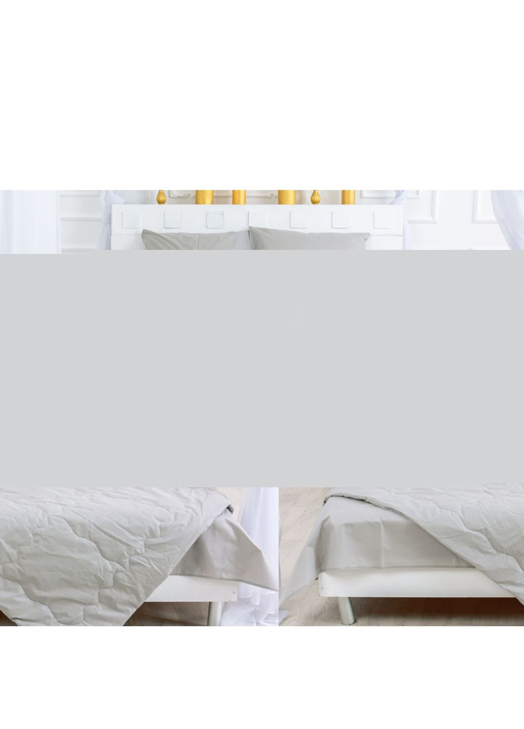 Одеяло Летний комплект 2643 Modal 16-5703 Light Gray одеяло 140x205 (2200003111637) Mirson (254074482)