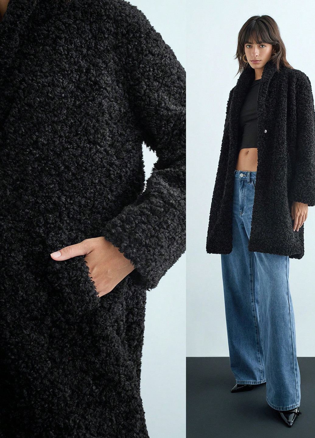 Полушубок SHEIN (340699550)