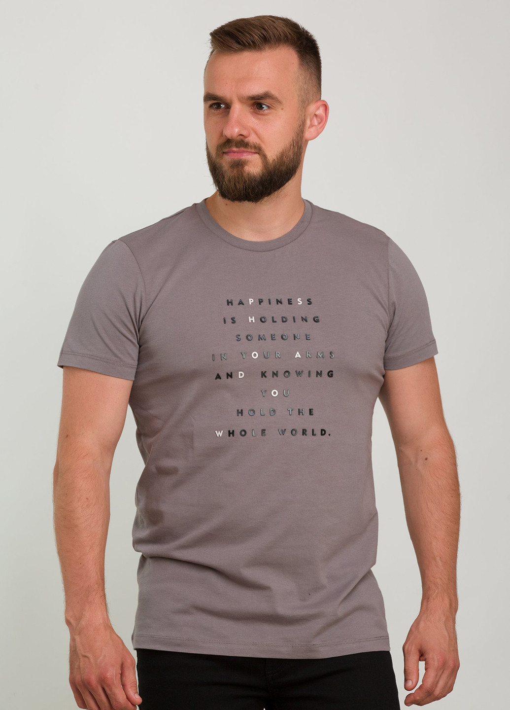 Кавова футболка Trend Collection