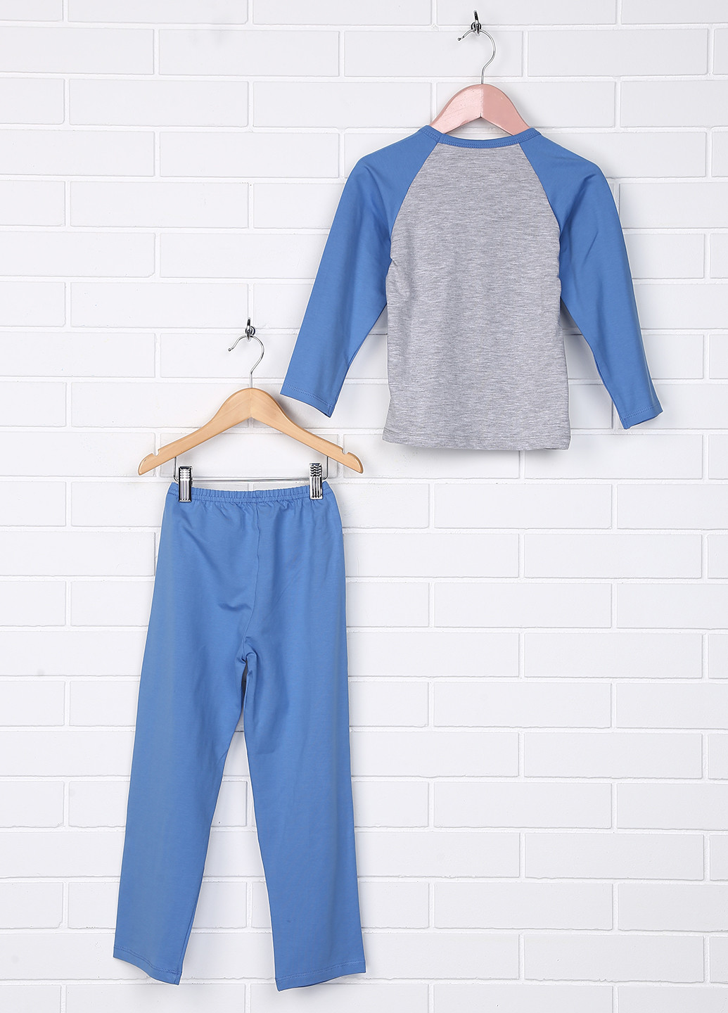 Синий демисезонный комплект (реглан, брюки) Фабрика наш одяг