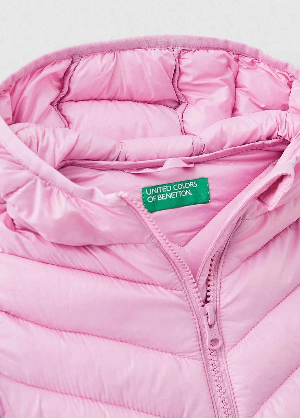 Рожева демісезонна куртка United Colors of Benetton