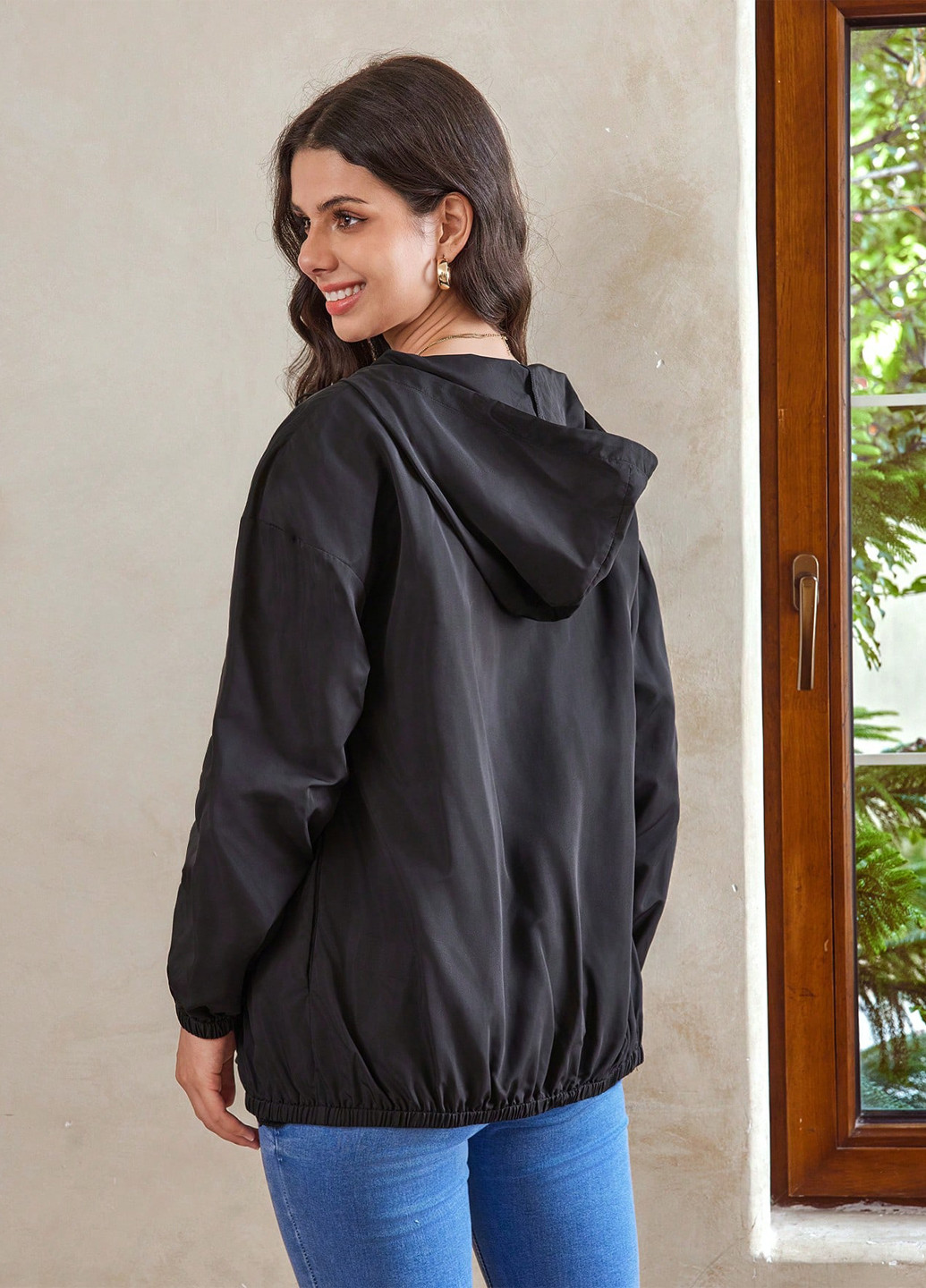 Ветровка для беременных SHEIN (316469586}