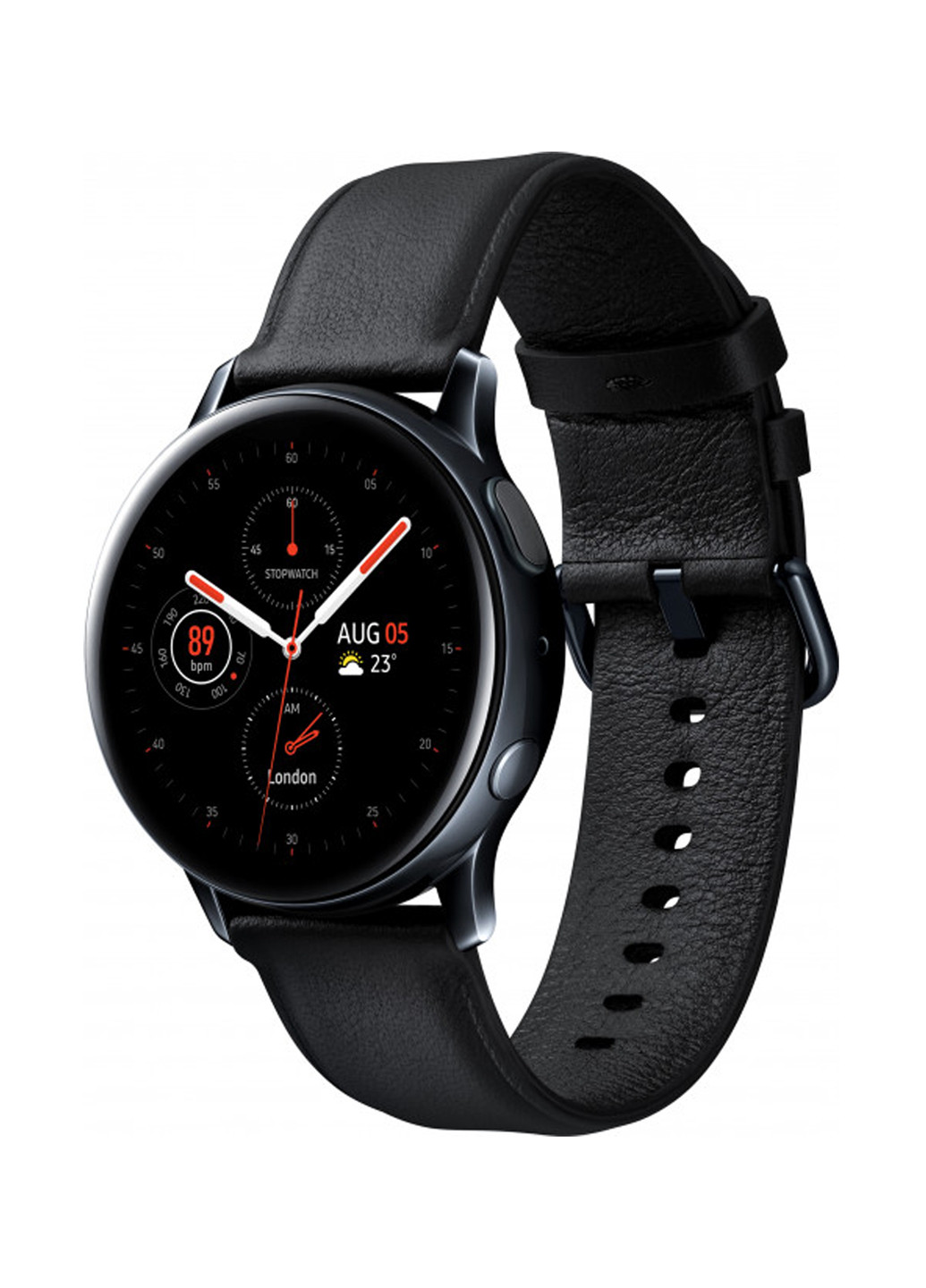 Смарт-часы Samsung galaxy watch active 2 stainless steel 40mm (r830) black (155921311)