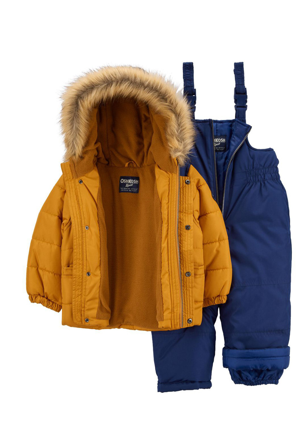 Сине-желтый зимний комплект (куртка, брюки) OshKosh