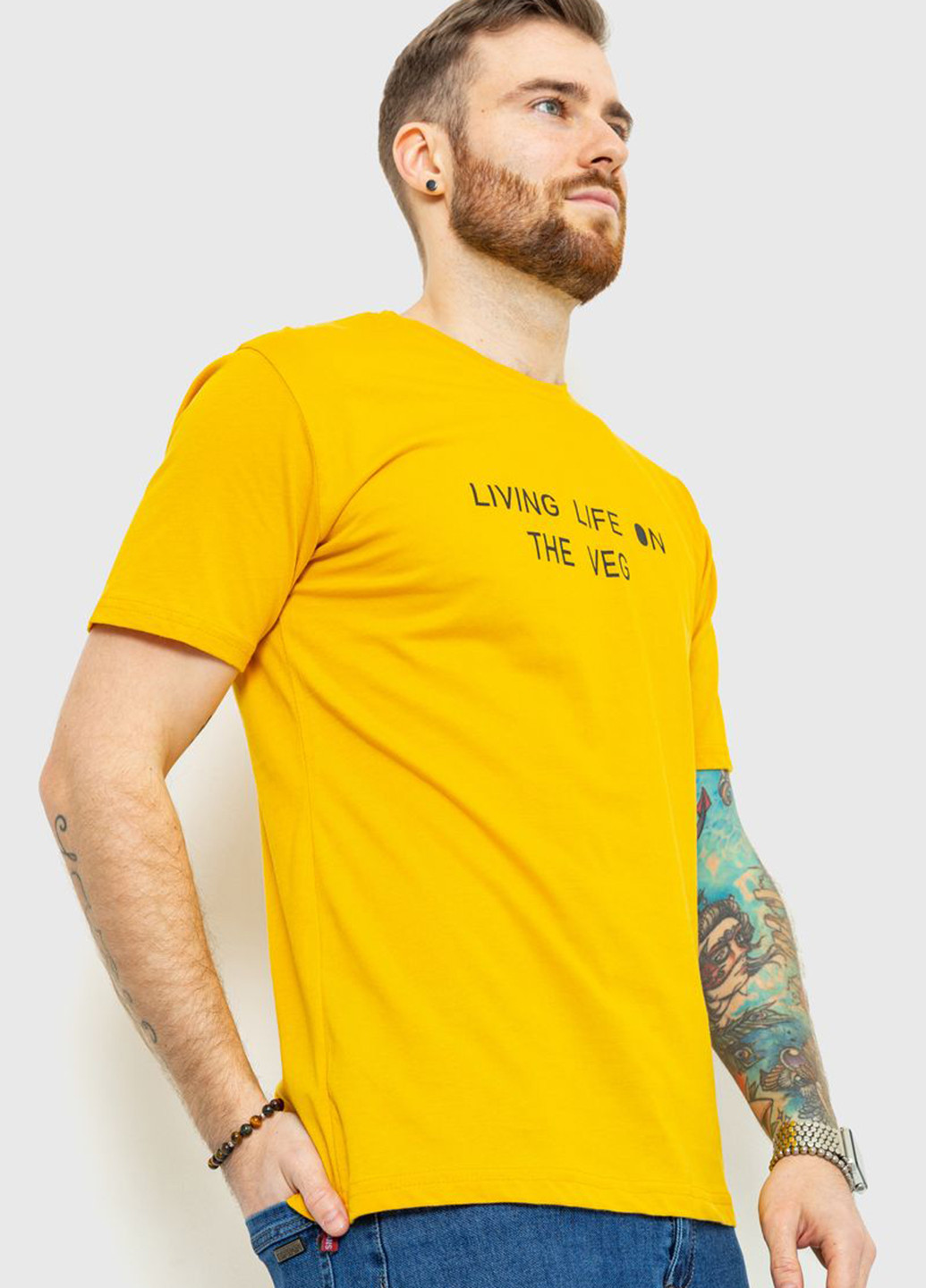 Желтая футболка Ager