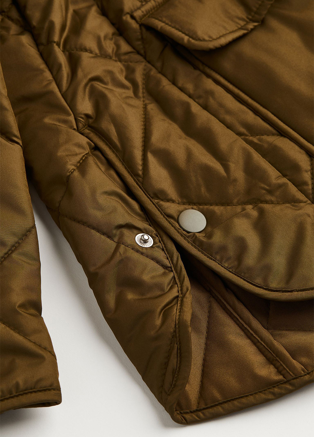 Оливкова (хакі) демісезонна куртка H&M