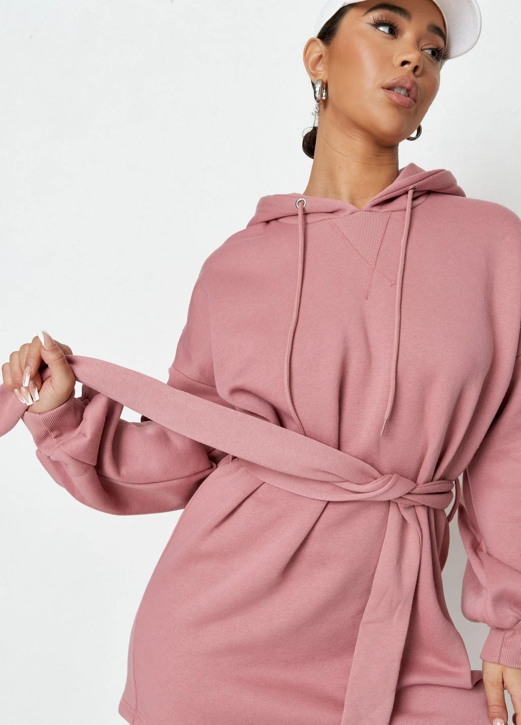 Рожева кежуал сукня Missguided однотонна