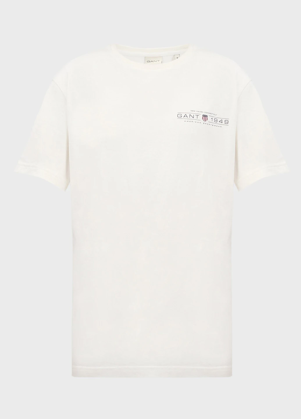 Белая футболка Gant