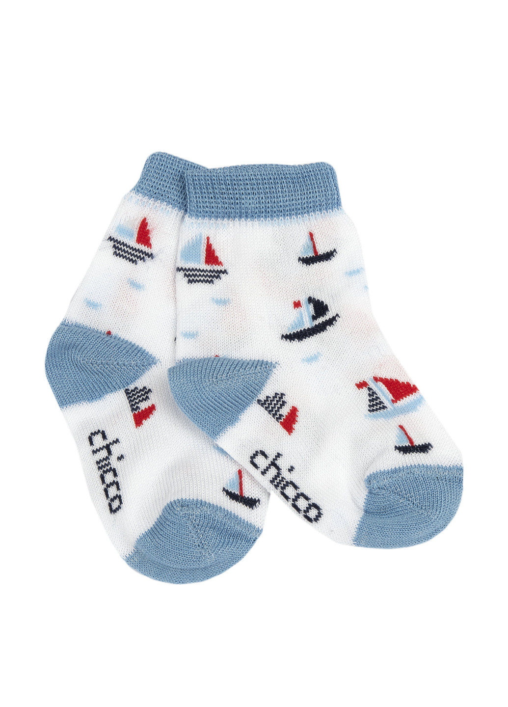 Блакитні шкарпетки Chicco малюнки демісезон (334277036)