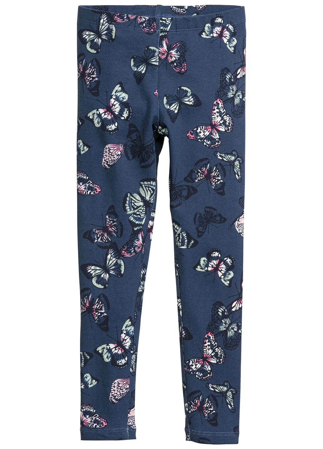 Темно-синие демисезонные леггинсы H&M