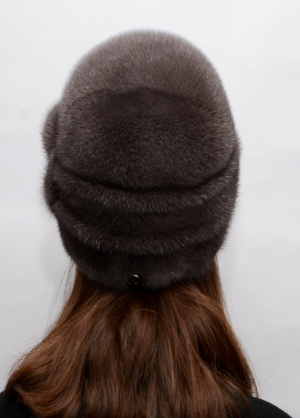 Женская зимняя норковая шапка Меховой Стиль шарик бусы (211665187)