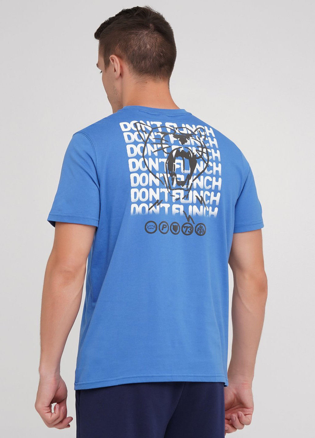 Блакитна футболка Puma Franchise Ss Tee