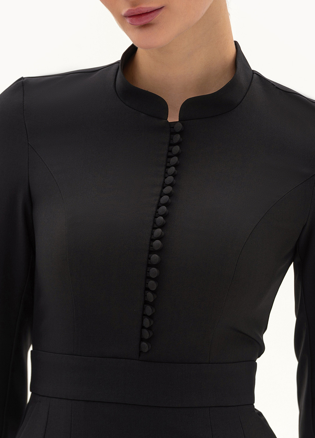 Чорна кежуал сукня силуетна BGL однотонна