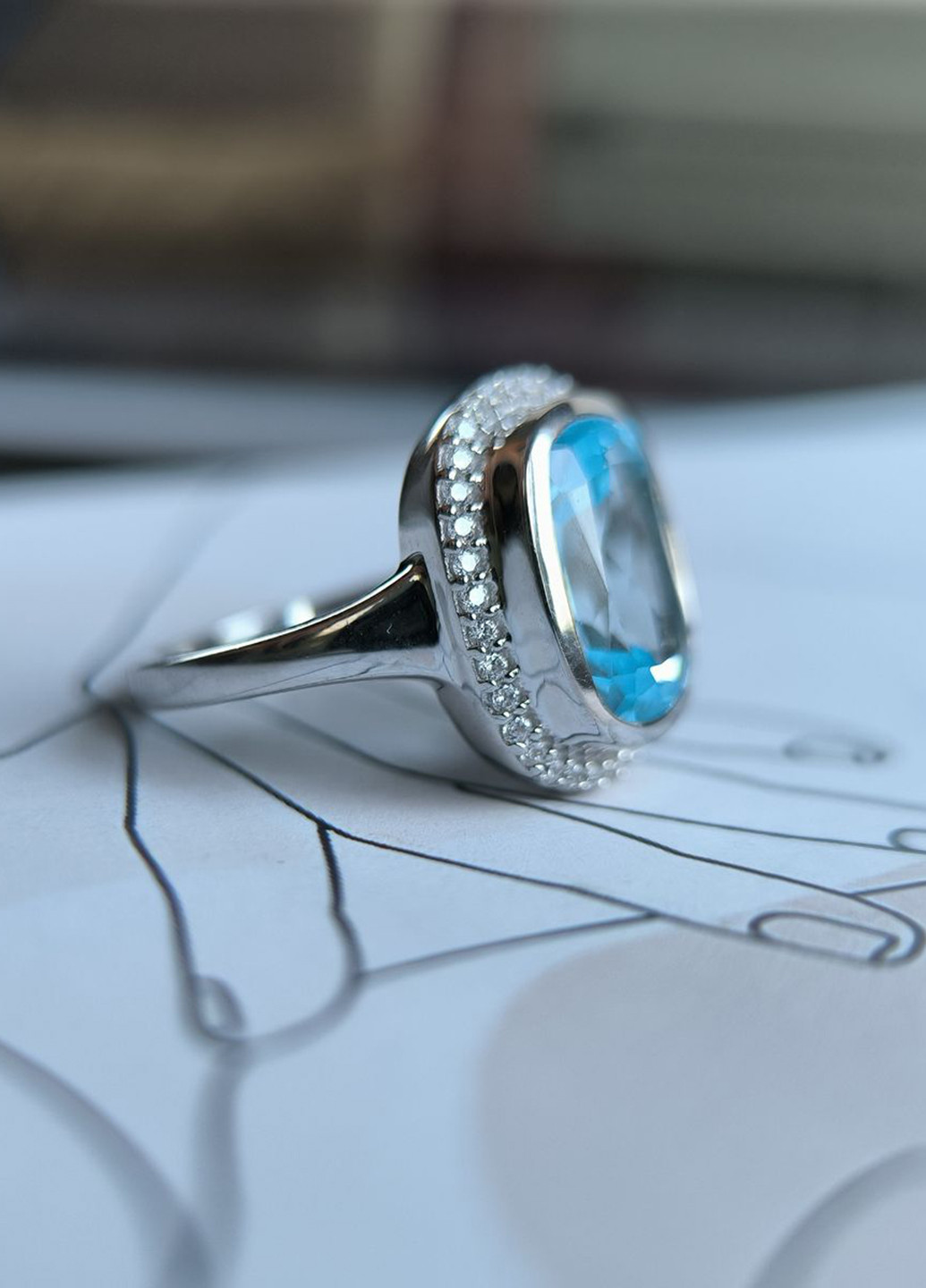 Кольцо Silver Flame (353782419)