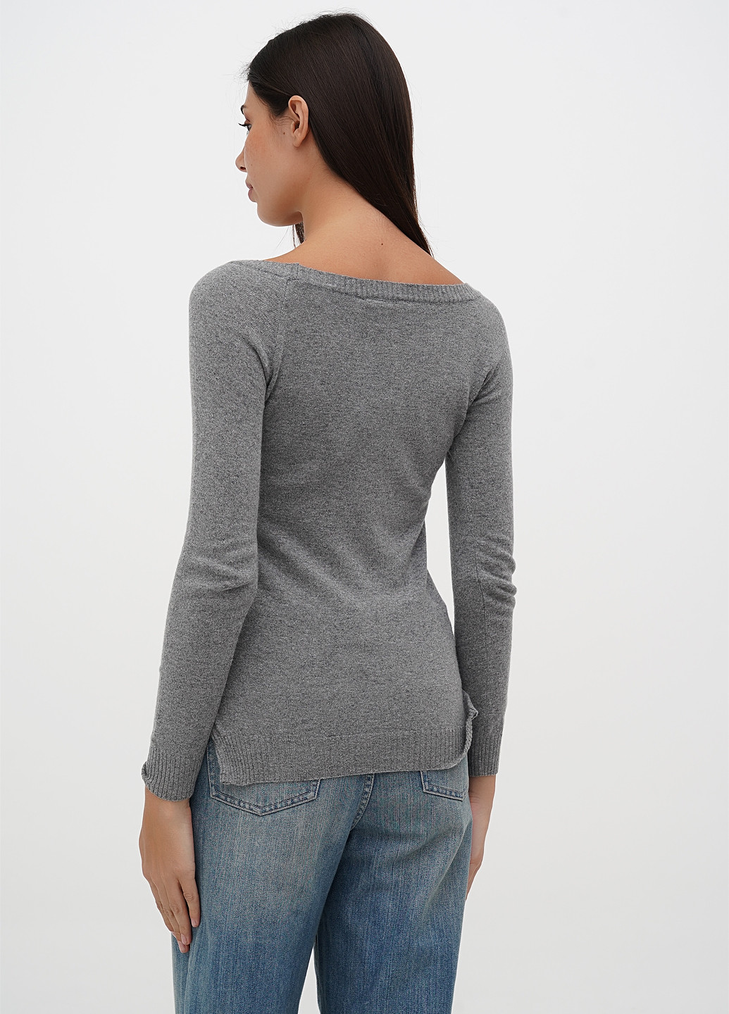 Сірий демісезонний джемпер джемпер Sassofono