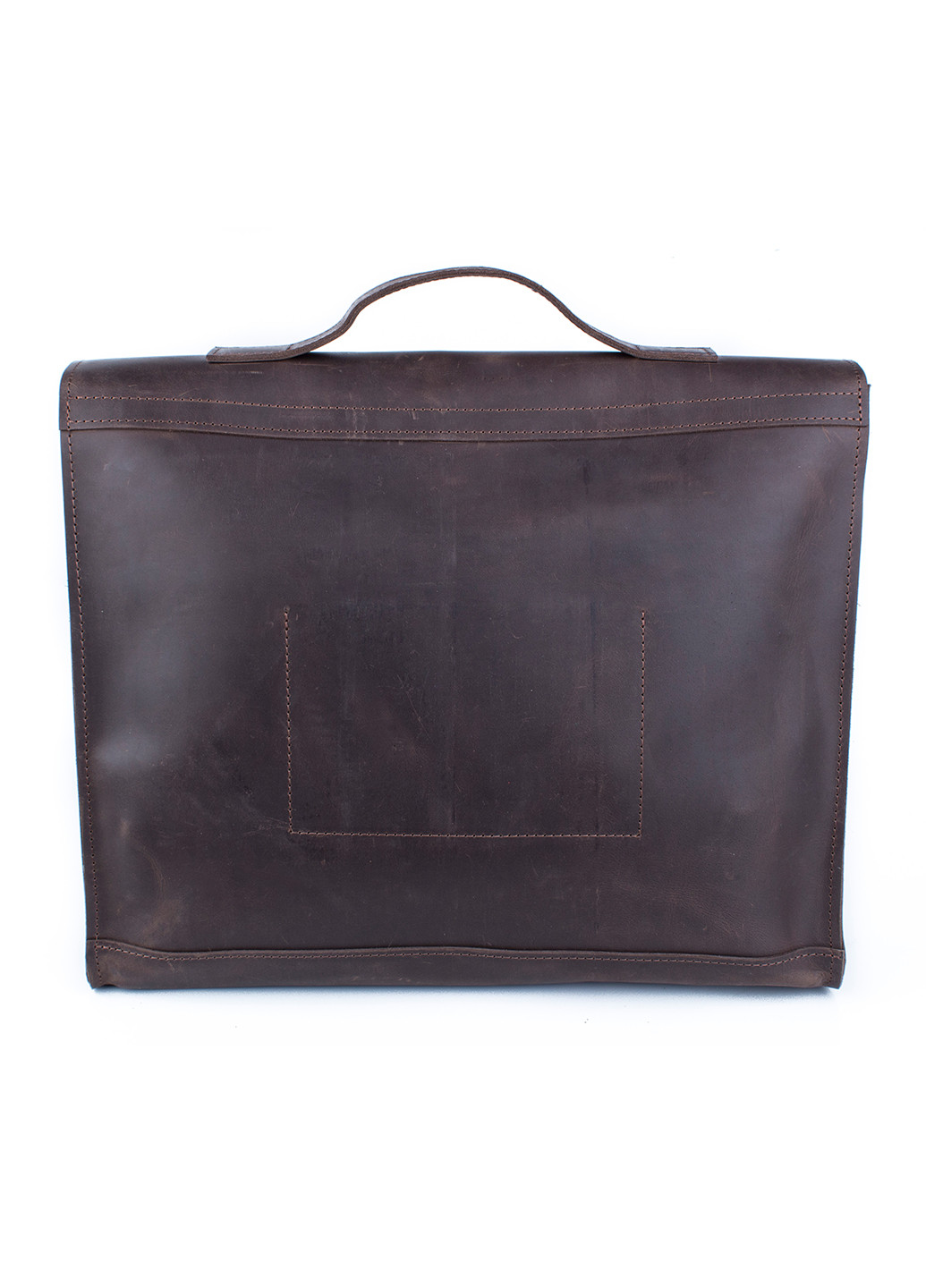 Практичная мужская сумка для документов или ноутбука ручной работы из винтажной натуральной кожи коньячного цвета Boorbon (253449139)
