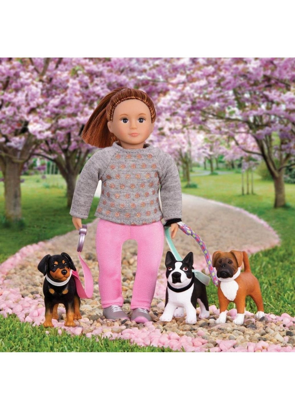 Кукла собачница Розалинда 15 см (LO31113Z) Lori (254065405)