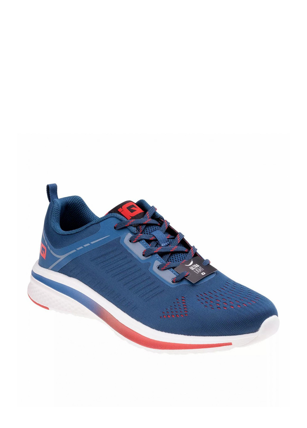 Синие летние кроссовки IQ TORSMO-BLUE OPAL/FIERY RED