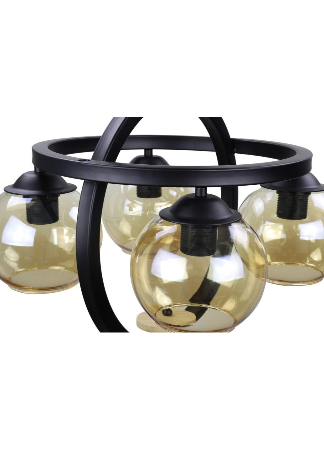 Люстра підвісна стельова в стилі LOFT (лофт) 12125/4 Чорний 45х47х47 см. Sunnysky (253630436)