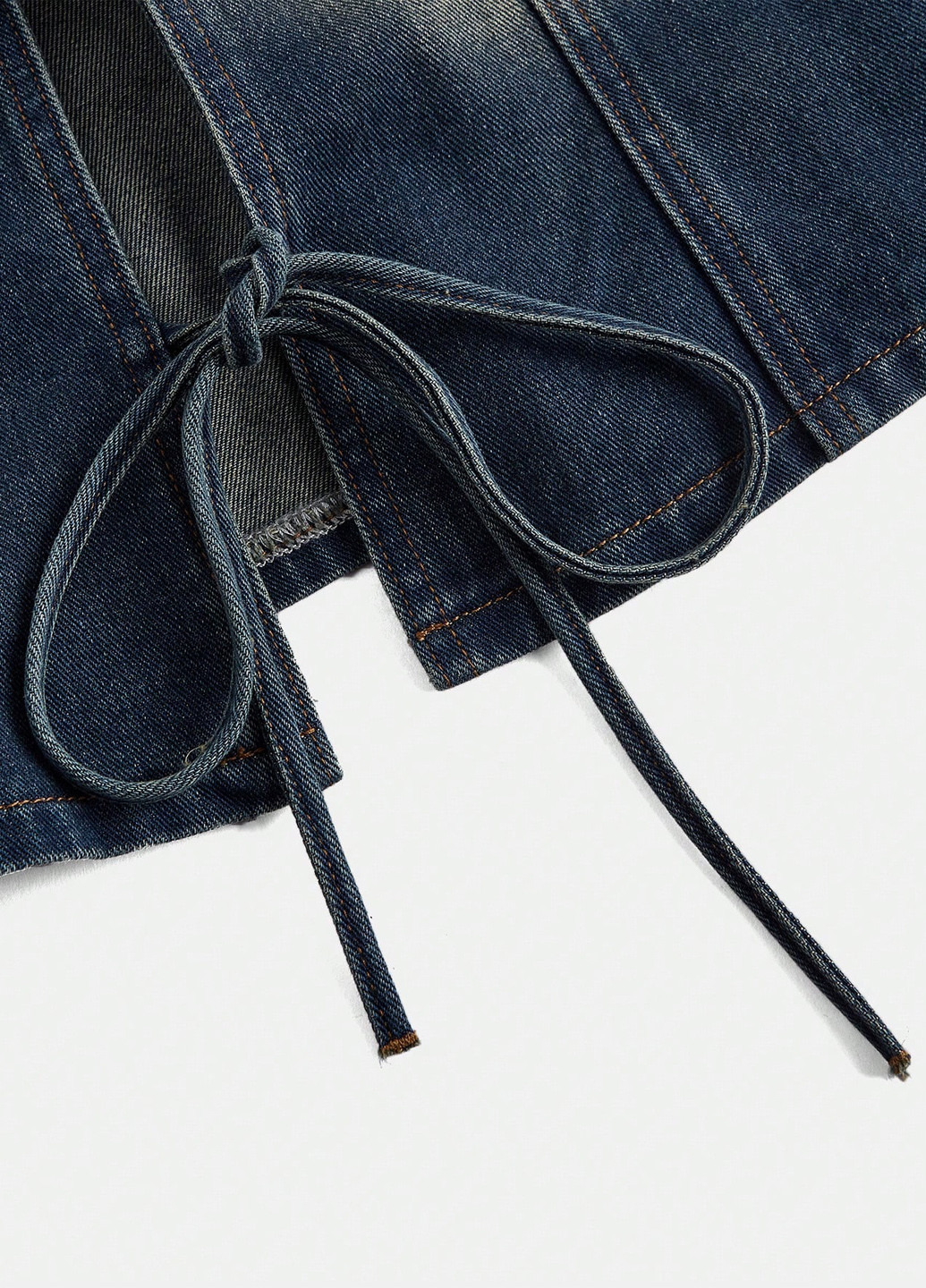 Синяя демисезонная куртка куртка-пиджак SHEIN