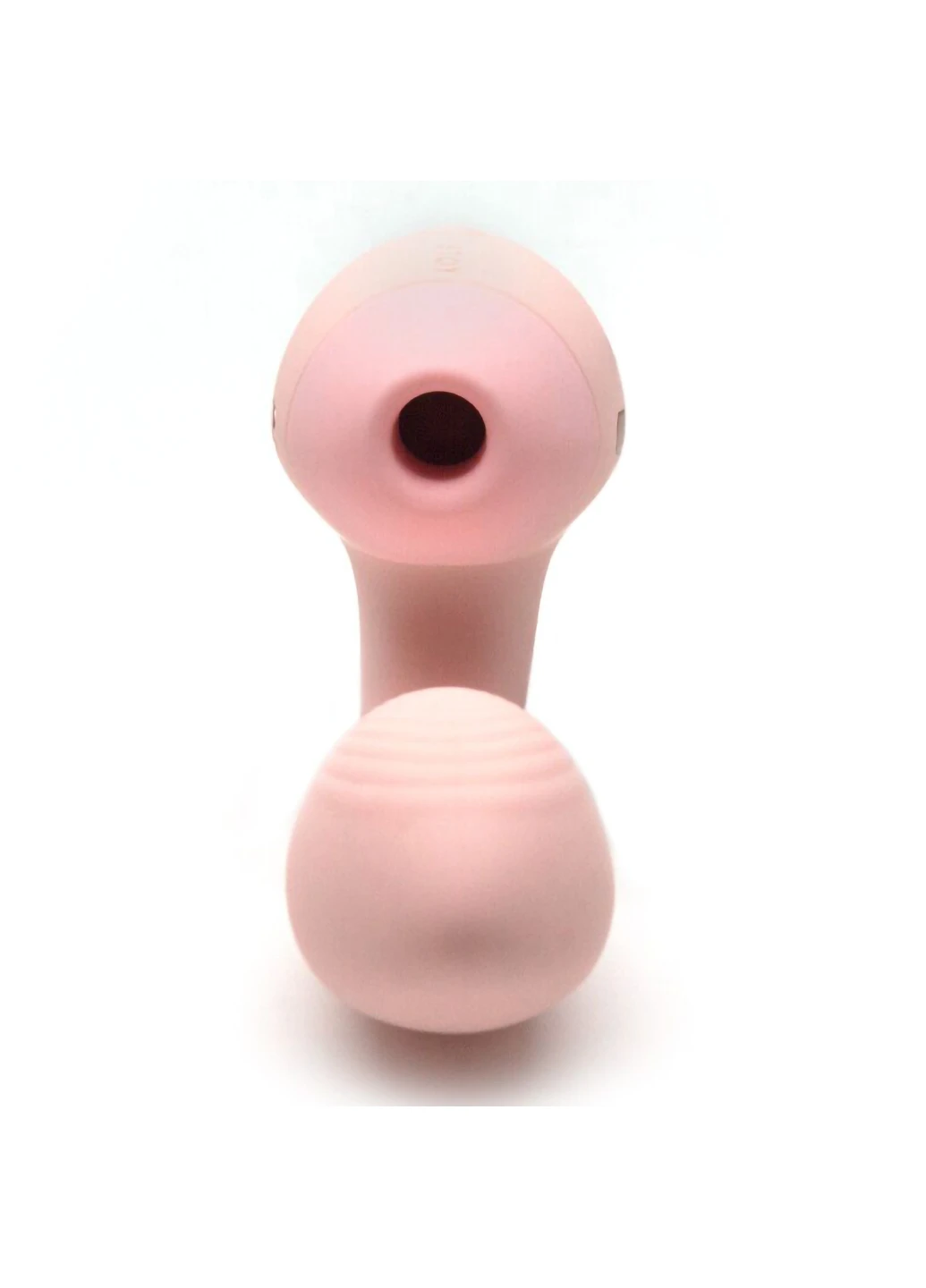 Вакуумний вібратор Tina Mini Light Pink, вагінально-кліторальний KisToy (254152079)