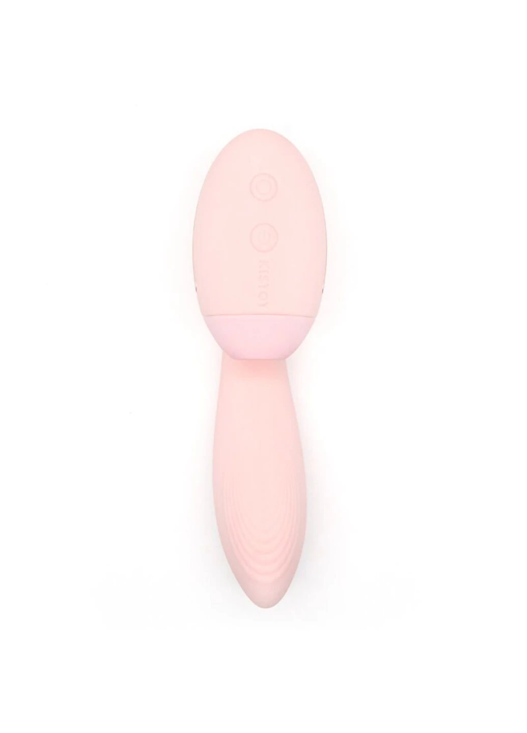 Вакуумний вібратор Tina Mini Light Pink, вагінально-кліторальний KisToy (254152079)