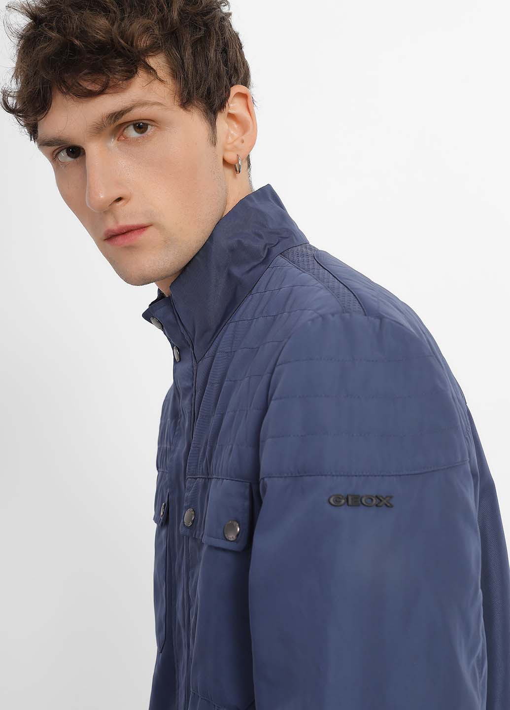 Синя демісезонна куртка Geox