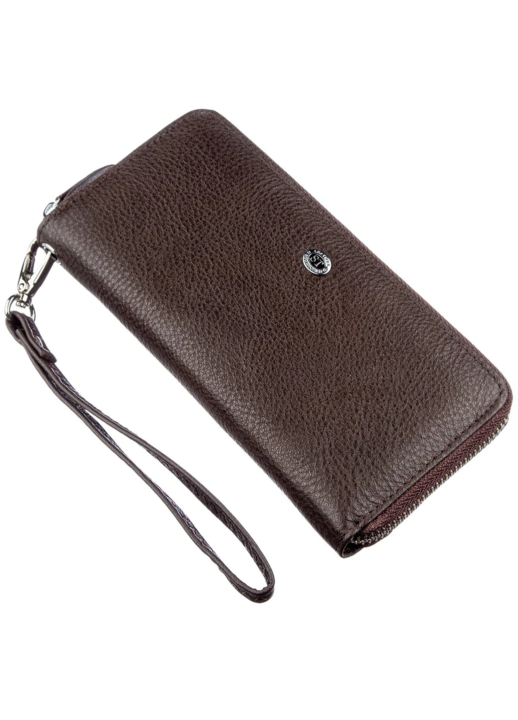 Жіночий шкіряний гаманець-клатч 9х18,5 см st leather (252131135)