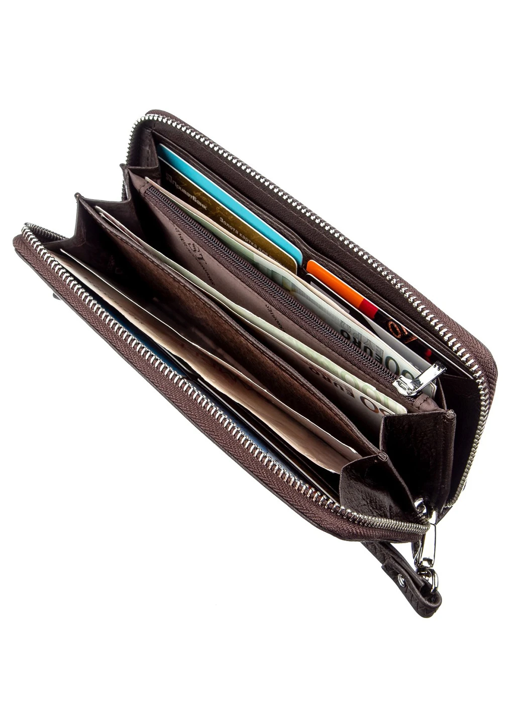 Жіночий шкіряний гаманець-клатч 9х18,5 см st leather (252131135)