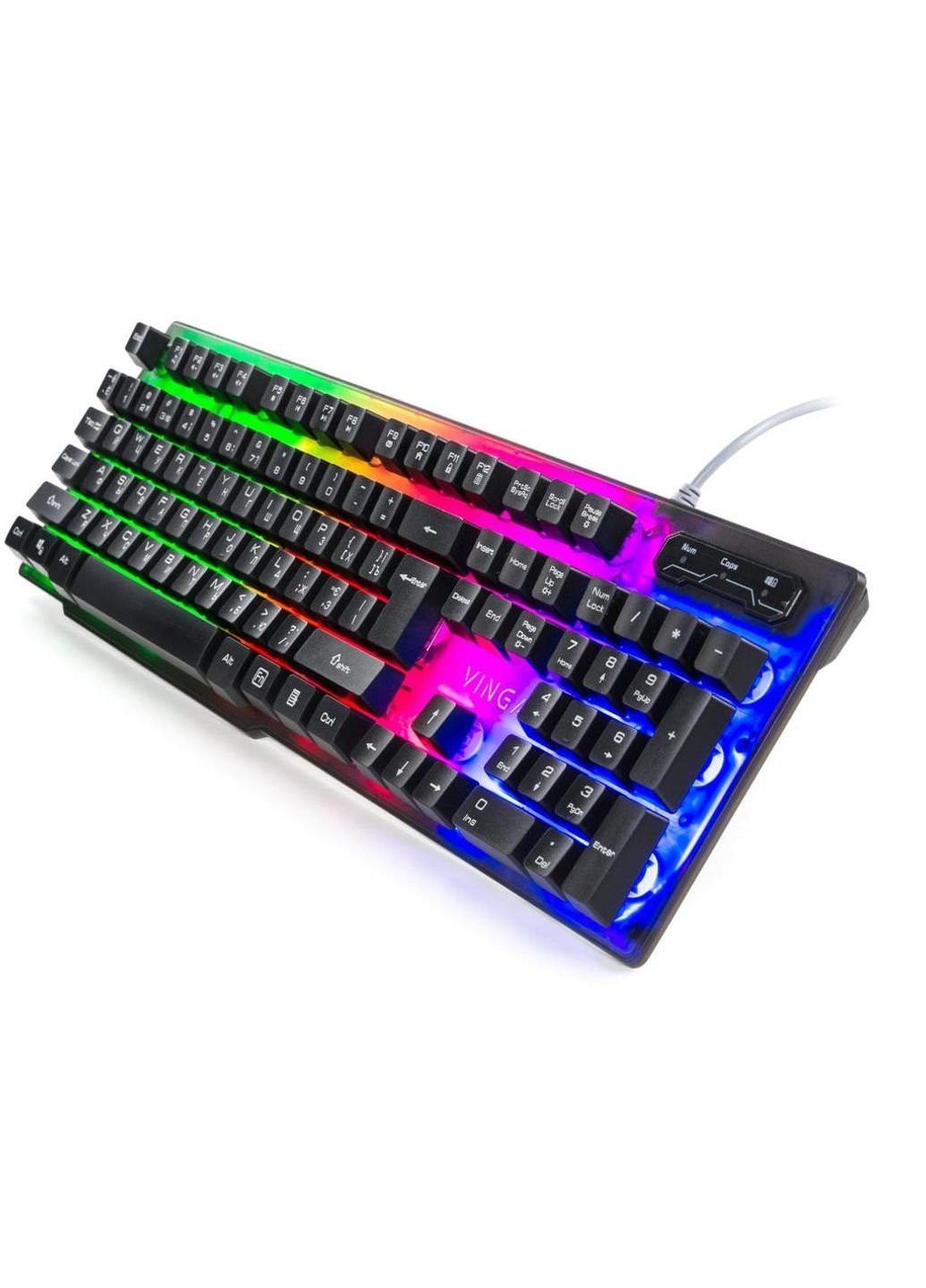 Клавіатура KB414 чорна Vinga (250604406)